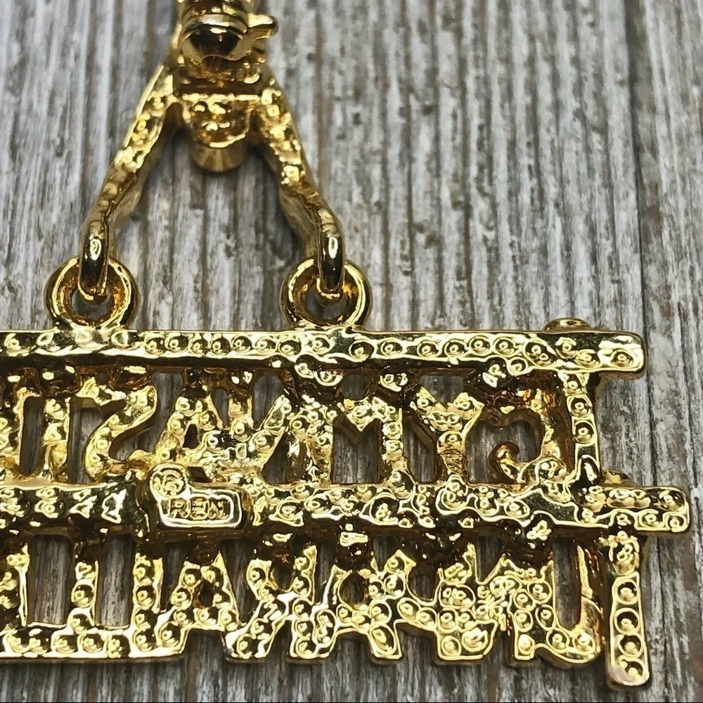 Vintage Gymnastics Parallel Bars Pin